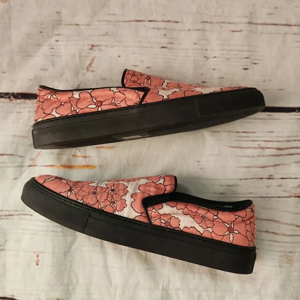 Giamba Giambattista Floral‎ Slip On Sneakers Size 38